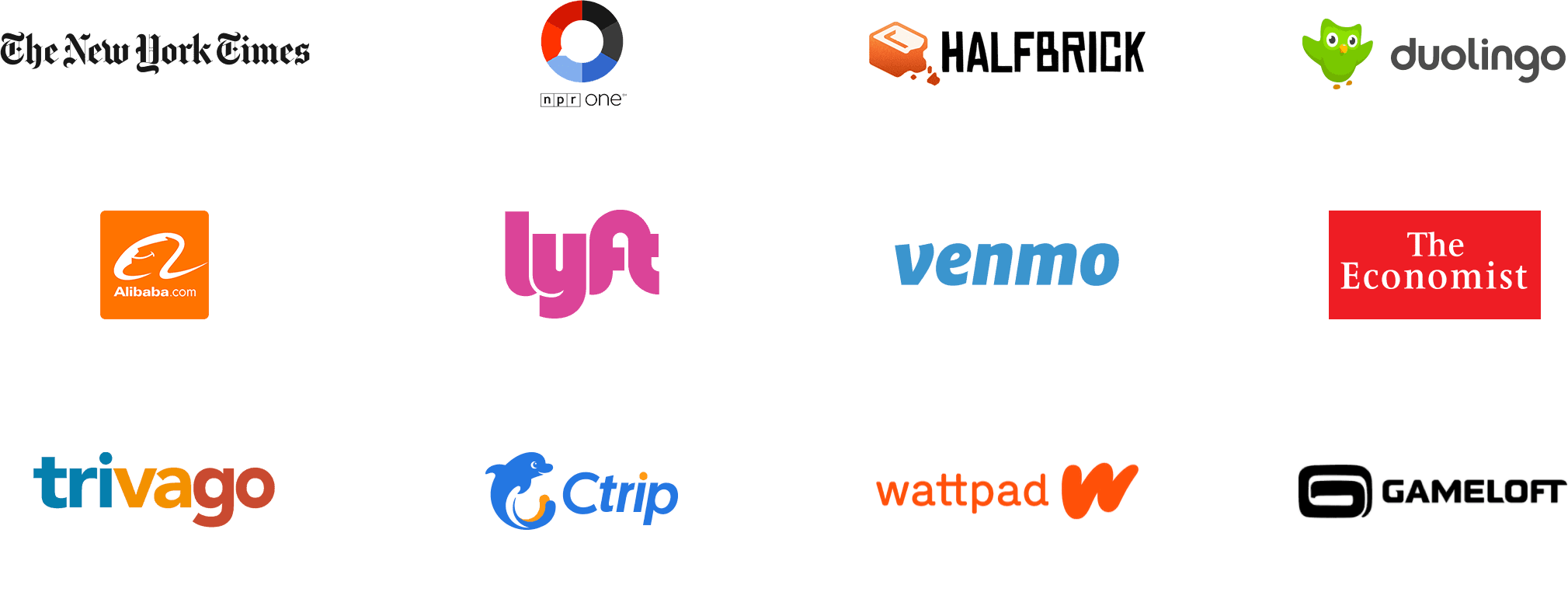 Trusted by the largest apps and games