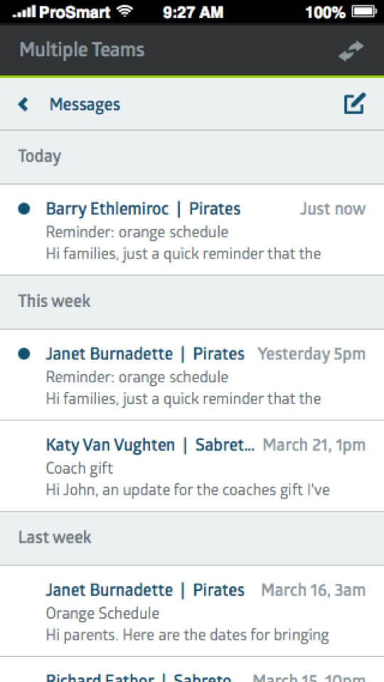 ProSmart Sports iPhone app coaching screen 3 of 3