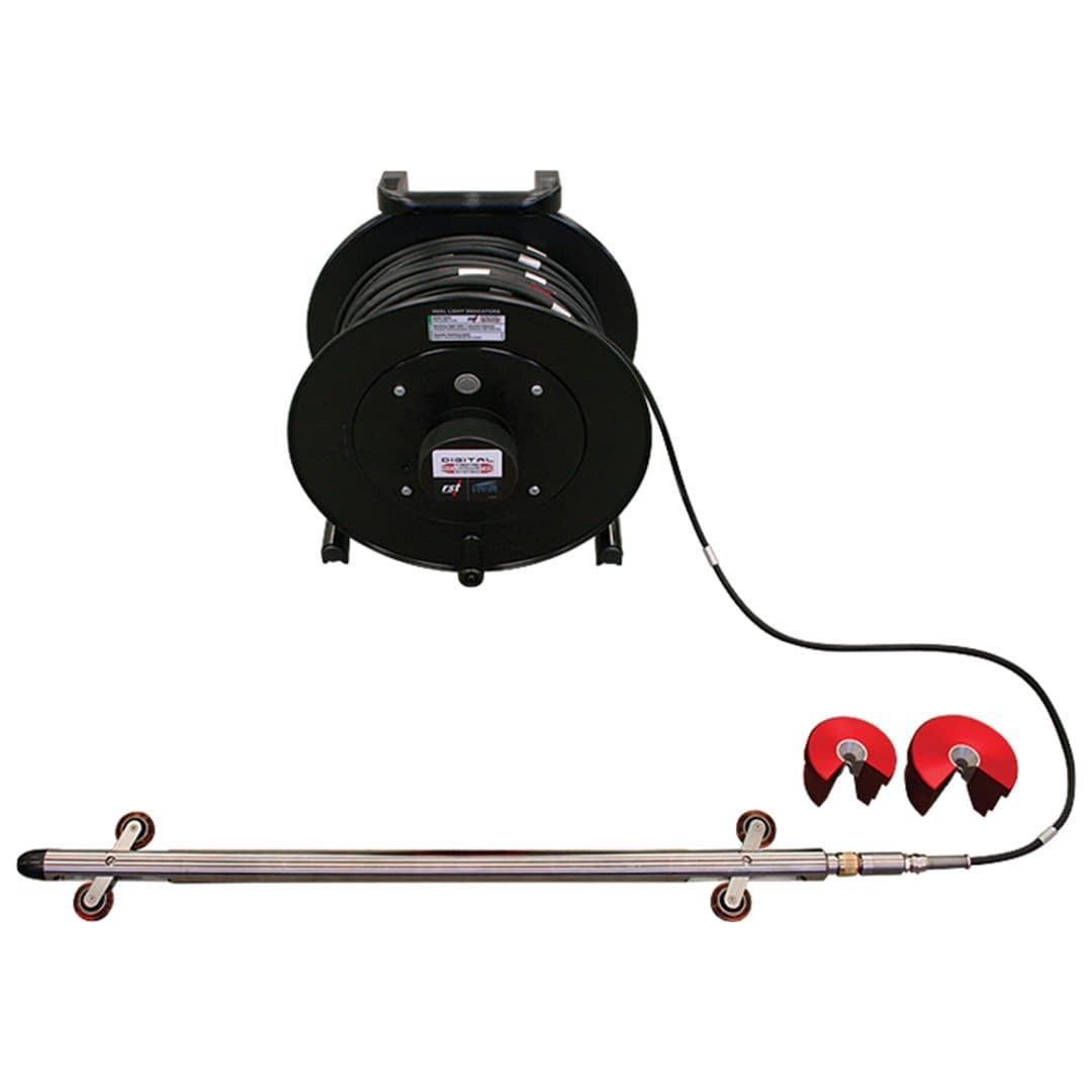 RST smart cable reel and probe for soil movement testing.
