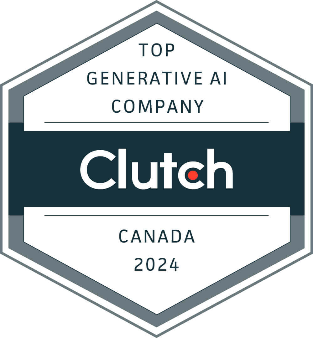 Pieoneers is recognized as the 2024 Top Generative AI Company in Canada by Clutch