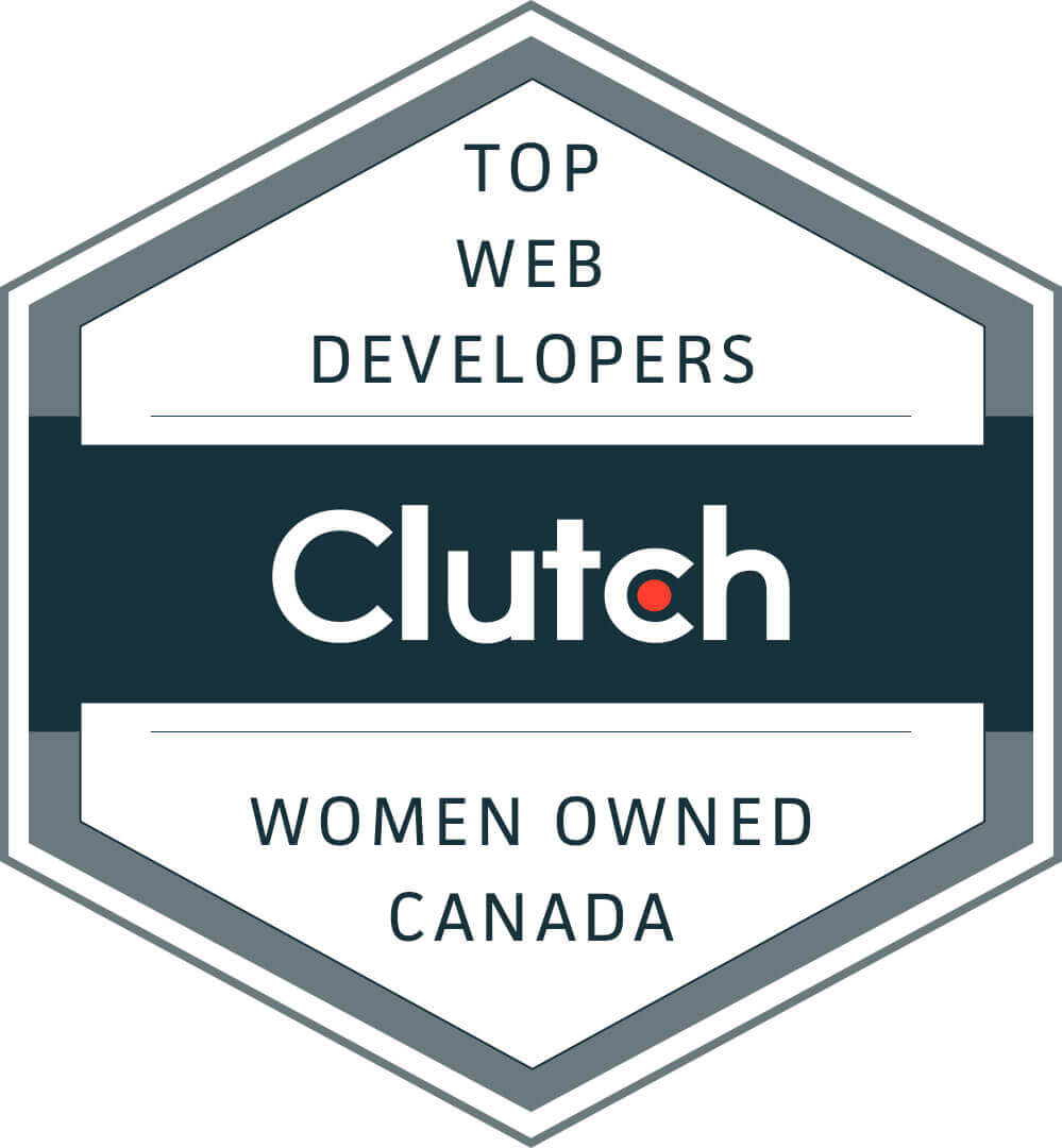 Pieoneers is recognized as the Top Women-owned Web Developer in Canada by Clutch